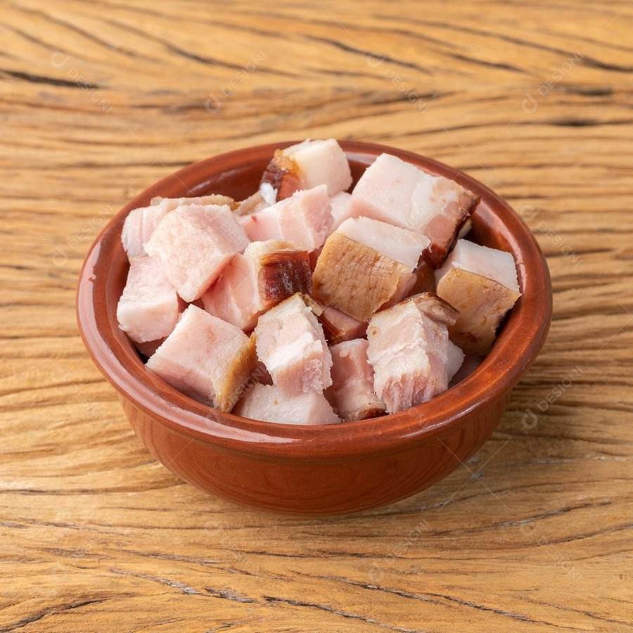 Bacon Defumado em Cubos
