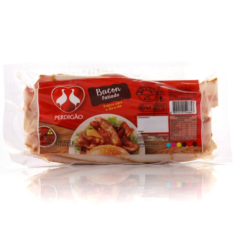 Bacon Fatiado 250 g Perdigão