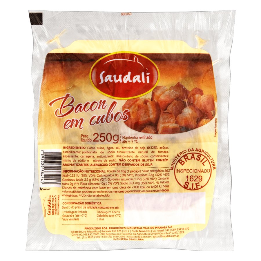Bacon Fatiado Saudali