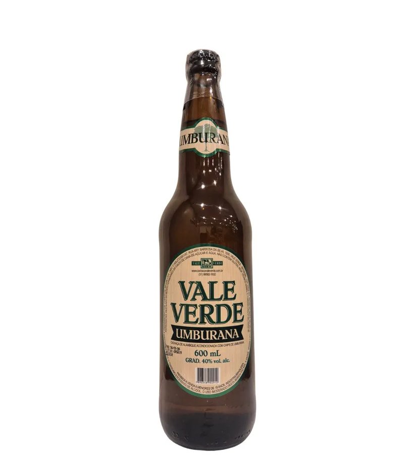 Cachaça Vale Verde Umburana 600 ml