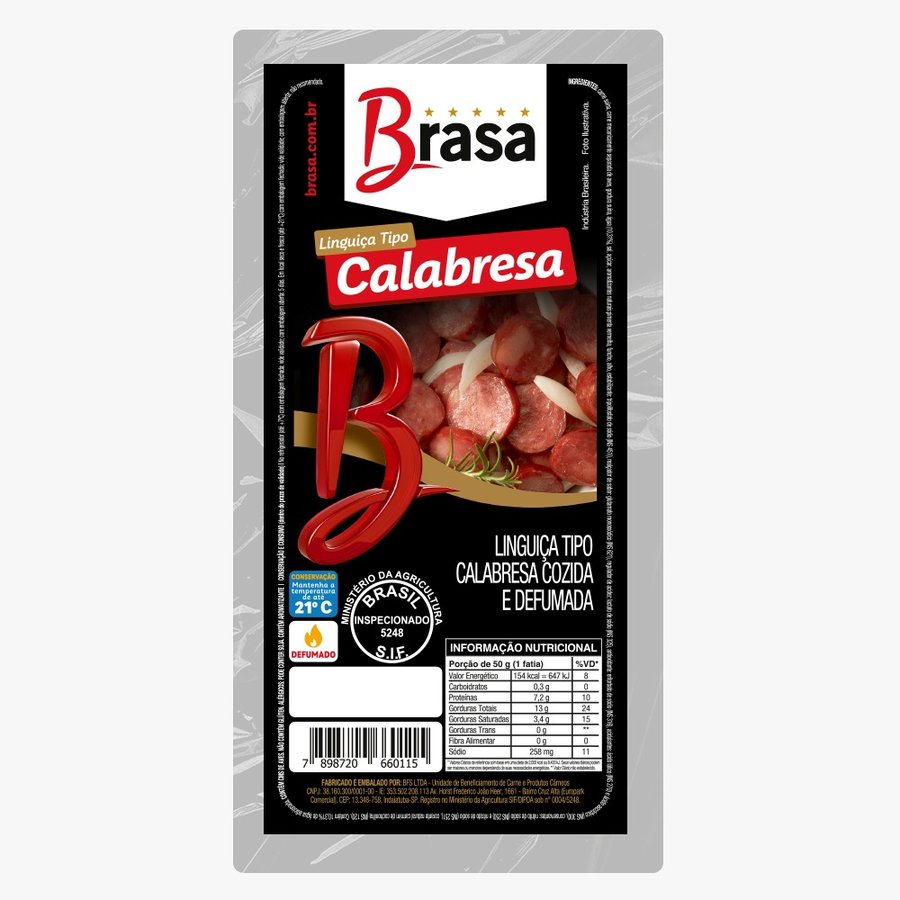 Calabresa Cia Carne Unidade