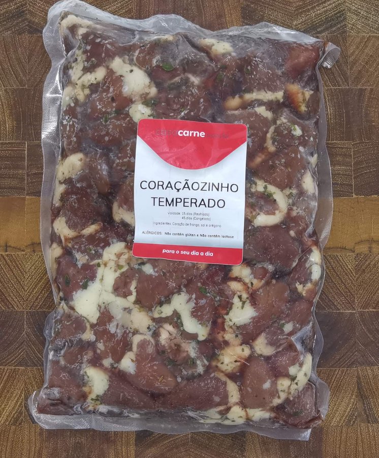 Coraçãozinho de Frango Temperado