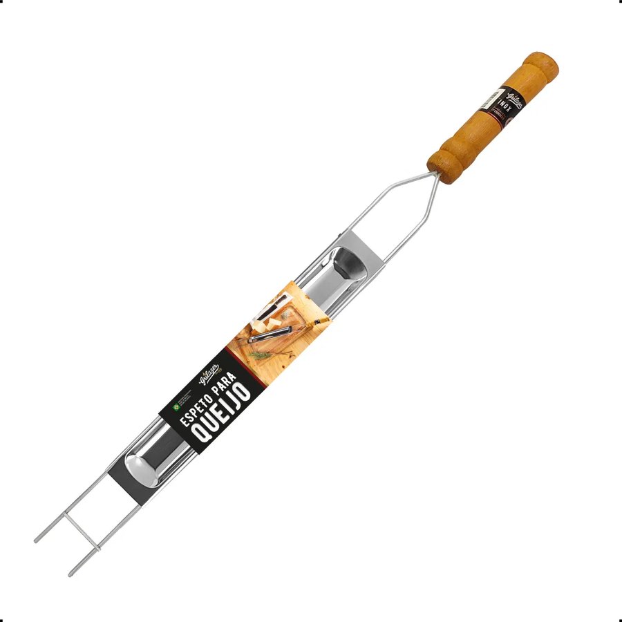 Espeto para Queijo 75 cm Grilazer
