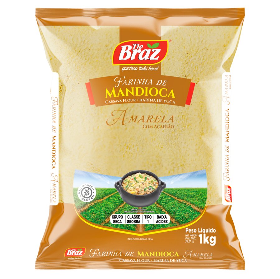 Farinha de Mandioca Amarela