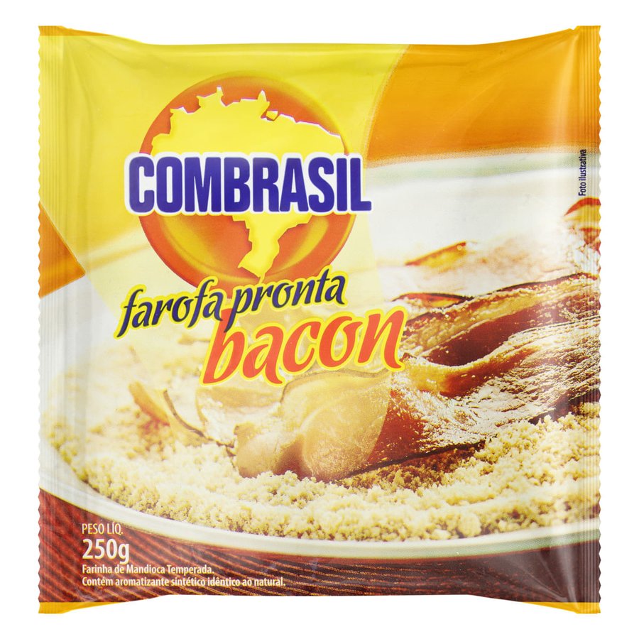 Farofa Bacon 250 g Soh Minas