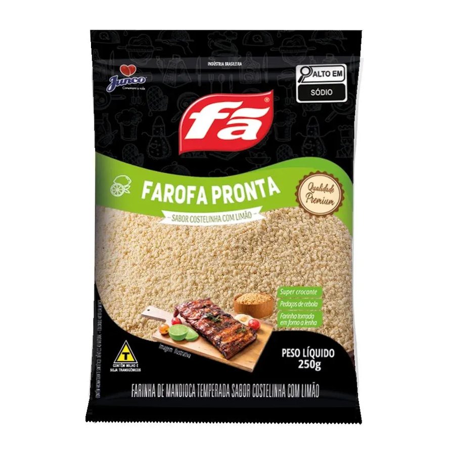 Farofa Costela 250 g Soh Minas