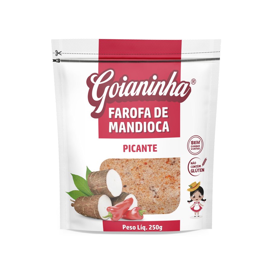 Farofa Picante 250 g Soh Minas