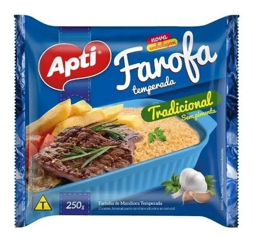 Farofa Temperada sem Pimenta Moreá