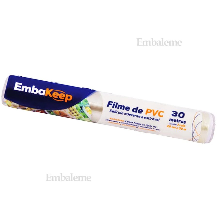Filme PVC Embakeep 28 cm x 30 m