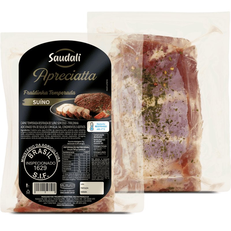 Fraldinha Temperada