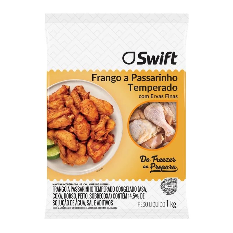 Frango a Passarinho Temperado