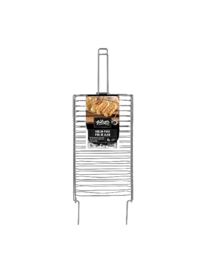 Grelha para Pão de Alho 38,5x22 cm Grilazer