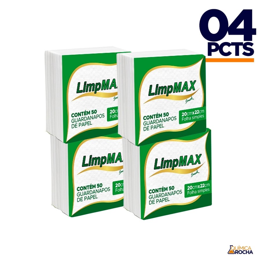 Guardanapo Limpmax 18x20 100 unidades