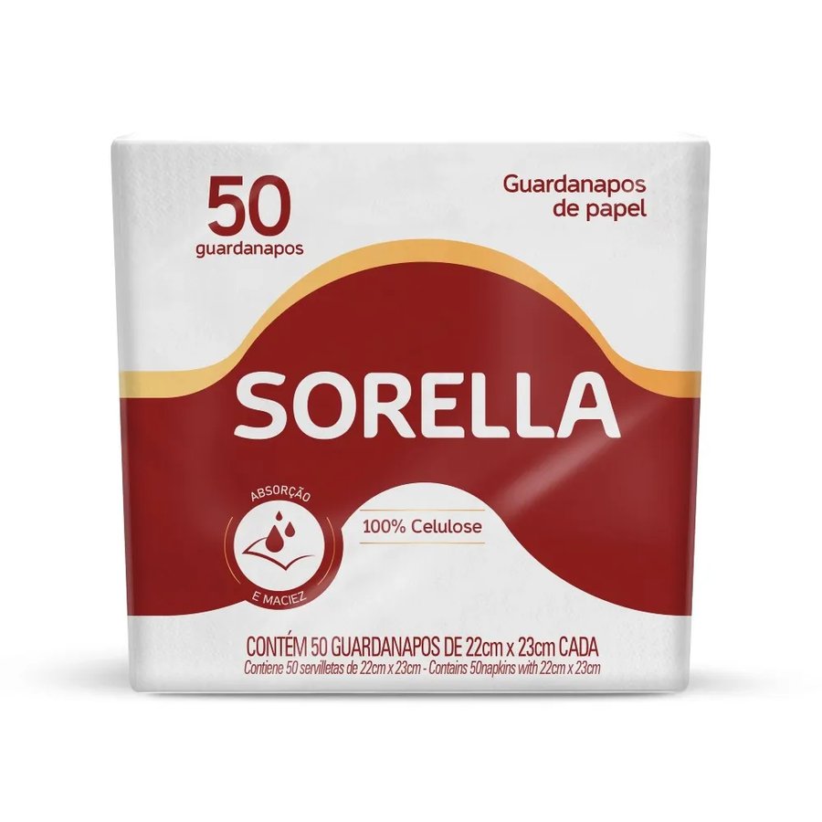 Guardanapo Sorella 50 unidades
