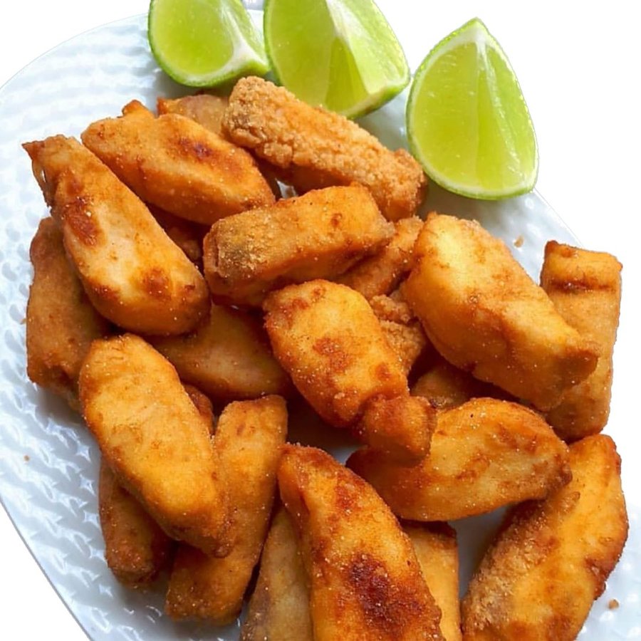 Isca de Tilápia Empanada