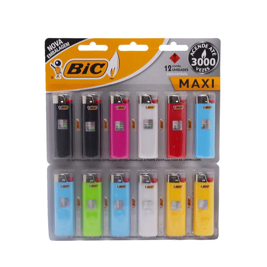 Isqueiro Bic Maxi
