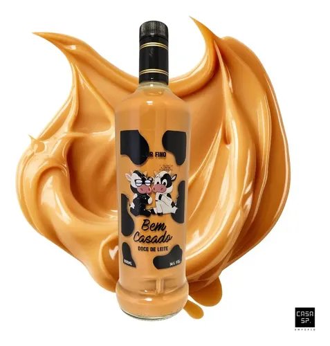 Licor Bem Casado Doce de Leite e Maracujá 1 L