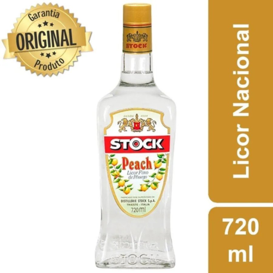 Licor Stock Peach Pêssego 720 ml