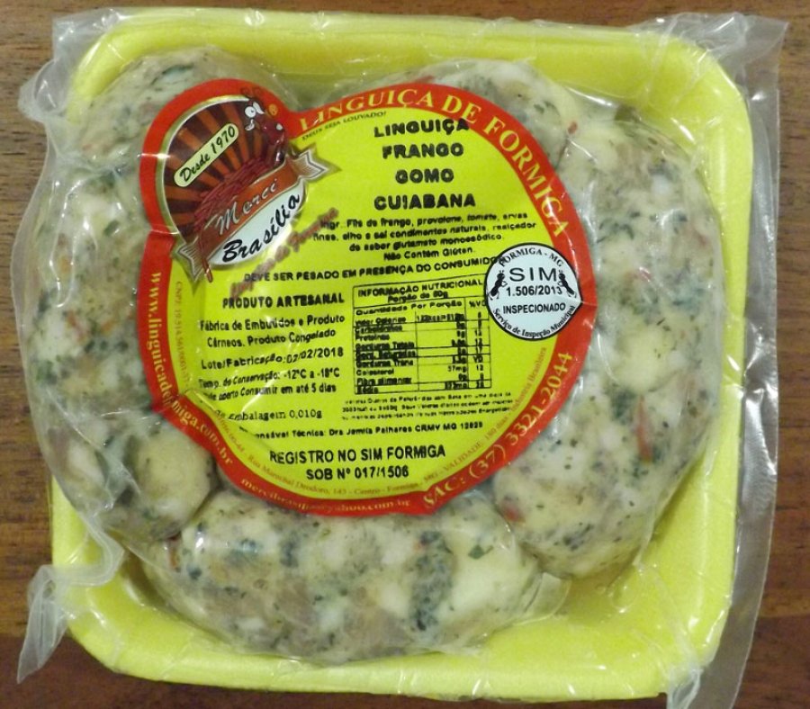 Linguiça de Frango Gomo