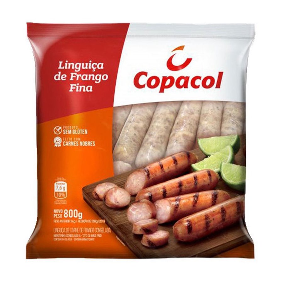 Linguiça Frango Fina