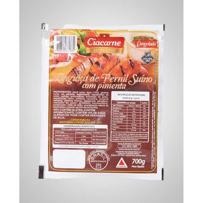Linguiça Pimenta Cia Carne