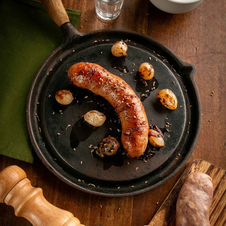 Linguiça Suína Caipira com Bacon Arte da Carne