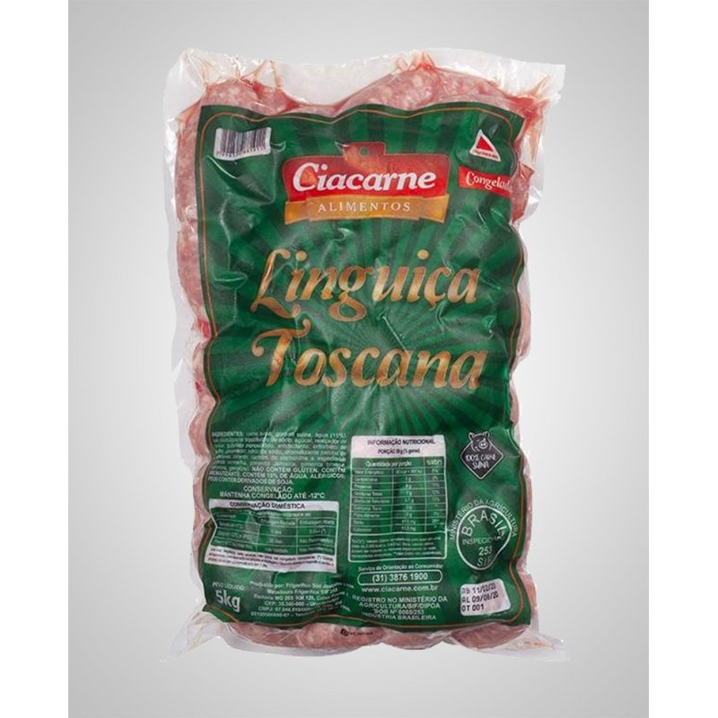 Linguiça Toscana Frescal Cia Carne