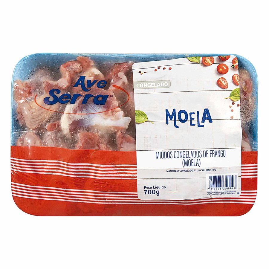 Moela de Frango Congelada