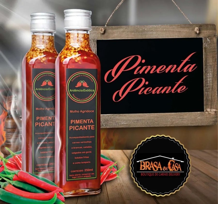 Molho Agridoce com Pimenta