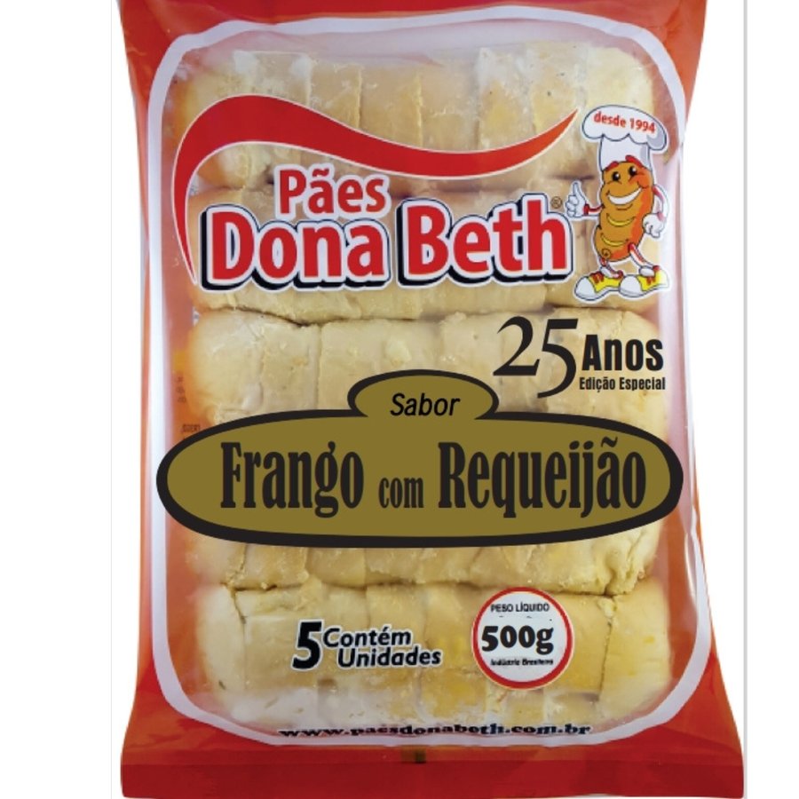 Pão de Alho Frango com Requeijão Dona Beth