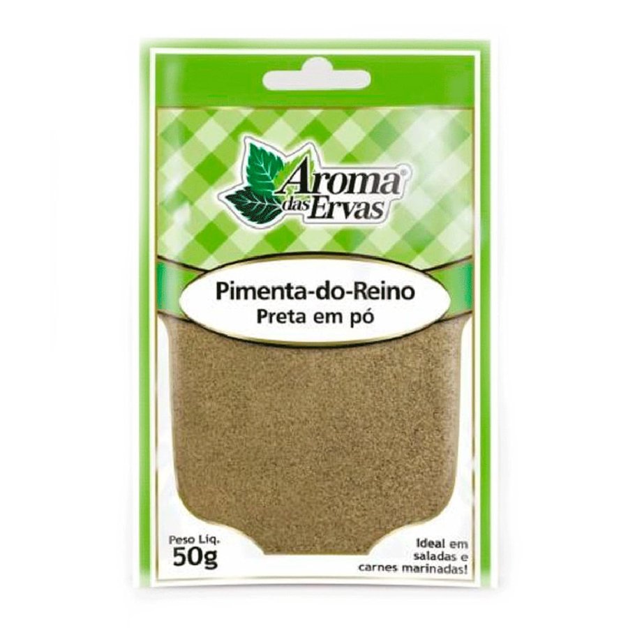 Pimenta-do-Reino em Pó 50 g Jhocan