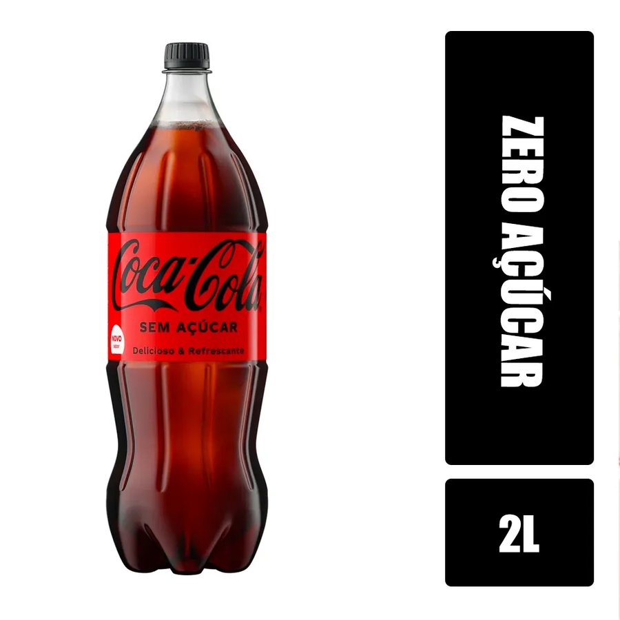 Refrigerante Coca-Cola Zero 2 L
