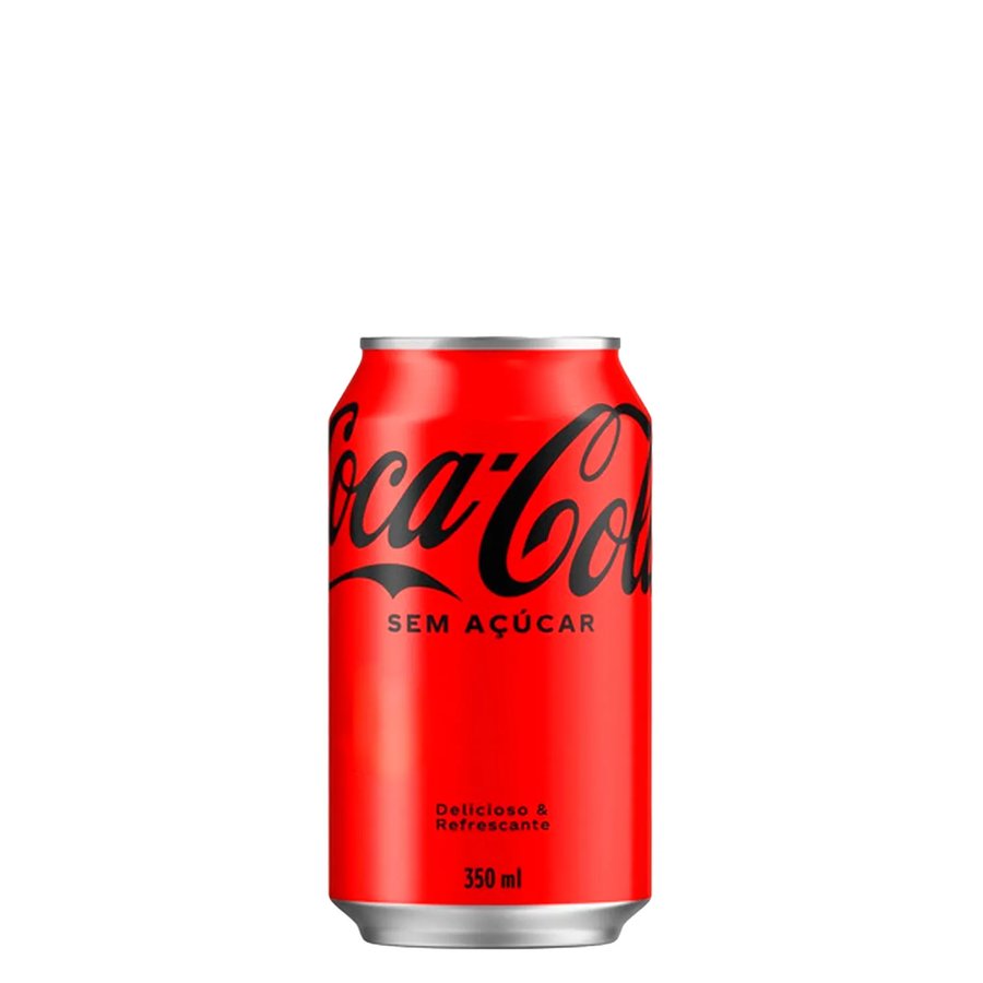 Refrigerante Coca-Cola Zero Lata 350 ml