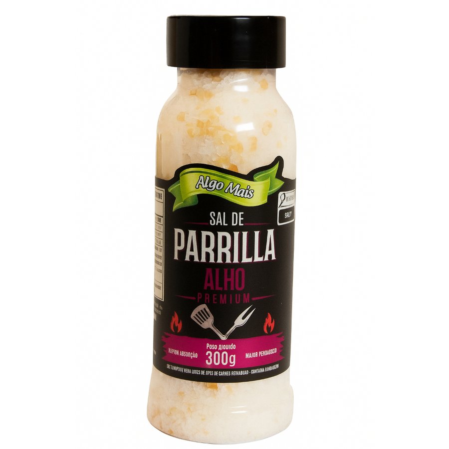 Sal de Parrilla com Alho 300 g Jhocan