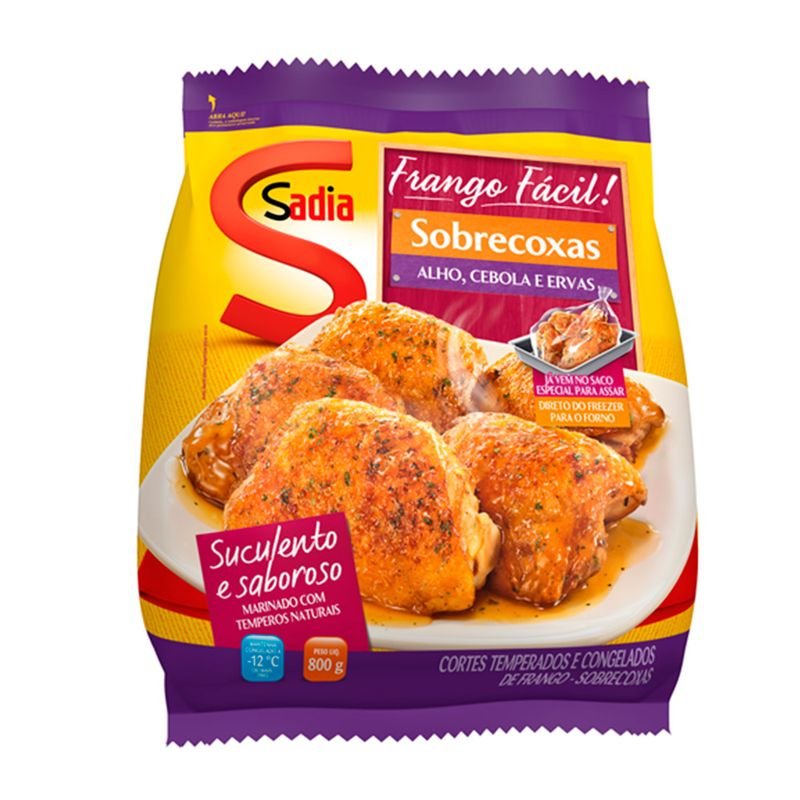 Sobrecoxa de Frango Temperado