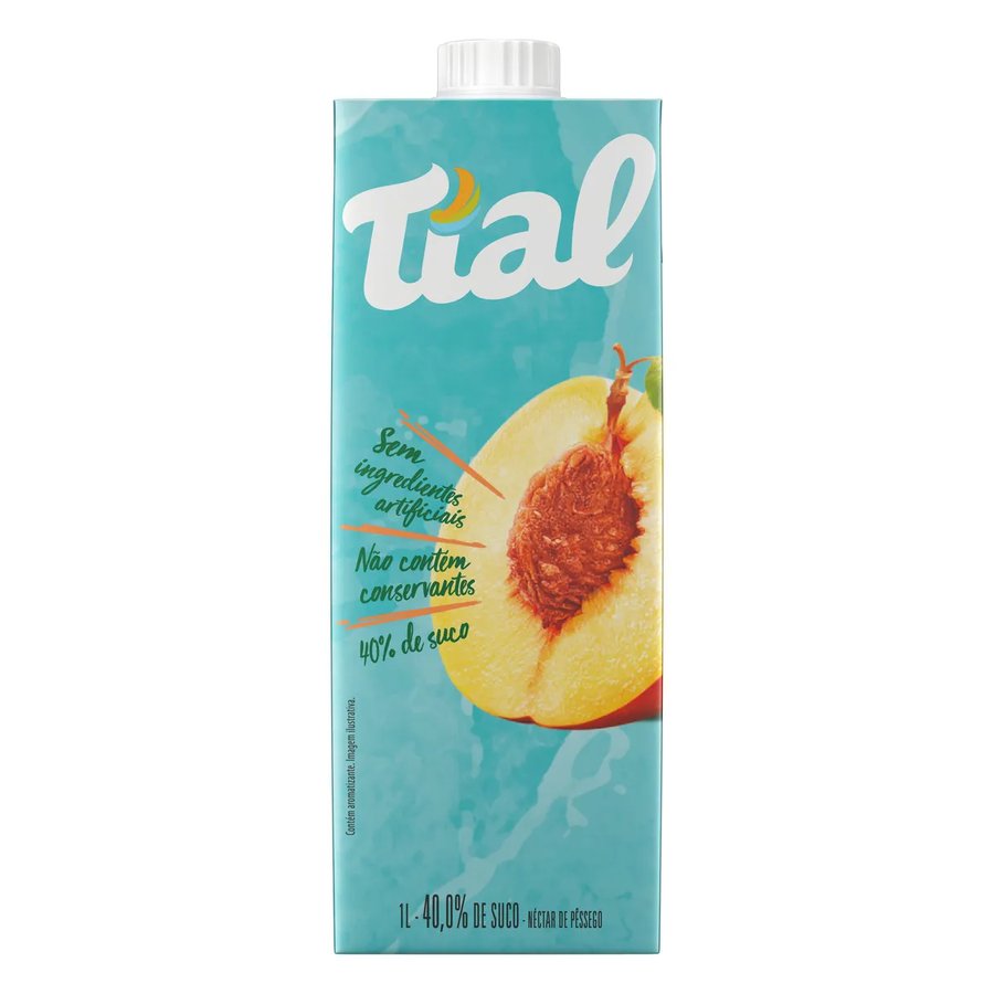 Suco Tial Pêssego 1 L