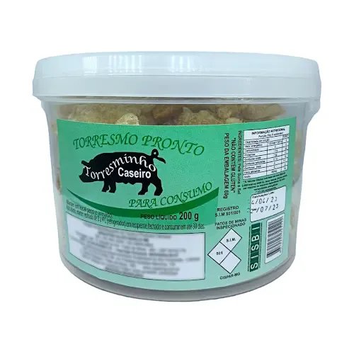 Torresmo Pré-Pronto Pote 300 g Santa Fé